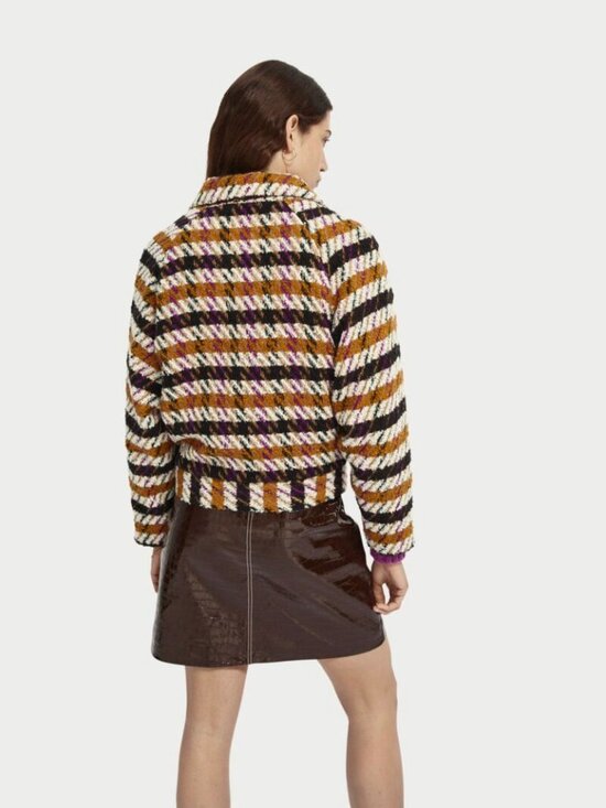 Scotch & Soda | Wool Blend Houndstooth Check Jacket | NWT - Picture 2 of 12